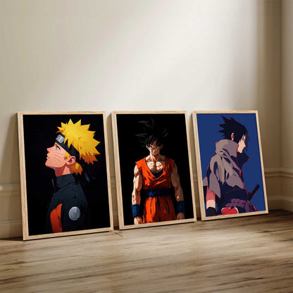 Japanese Aesthetic Anime Wall Art Paintings for Living Room Bedroom