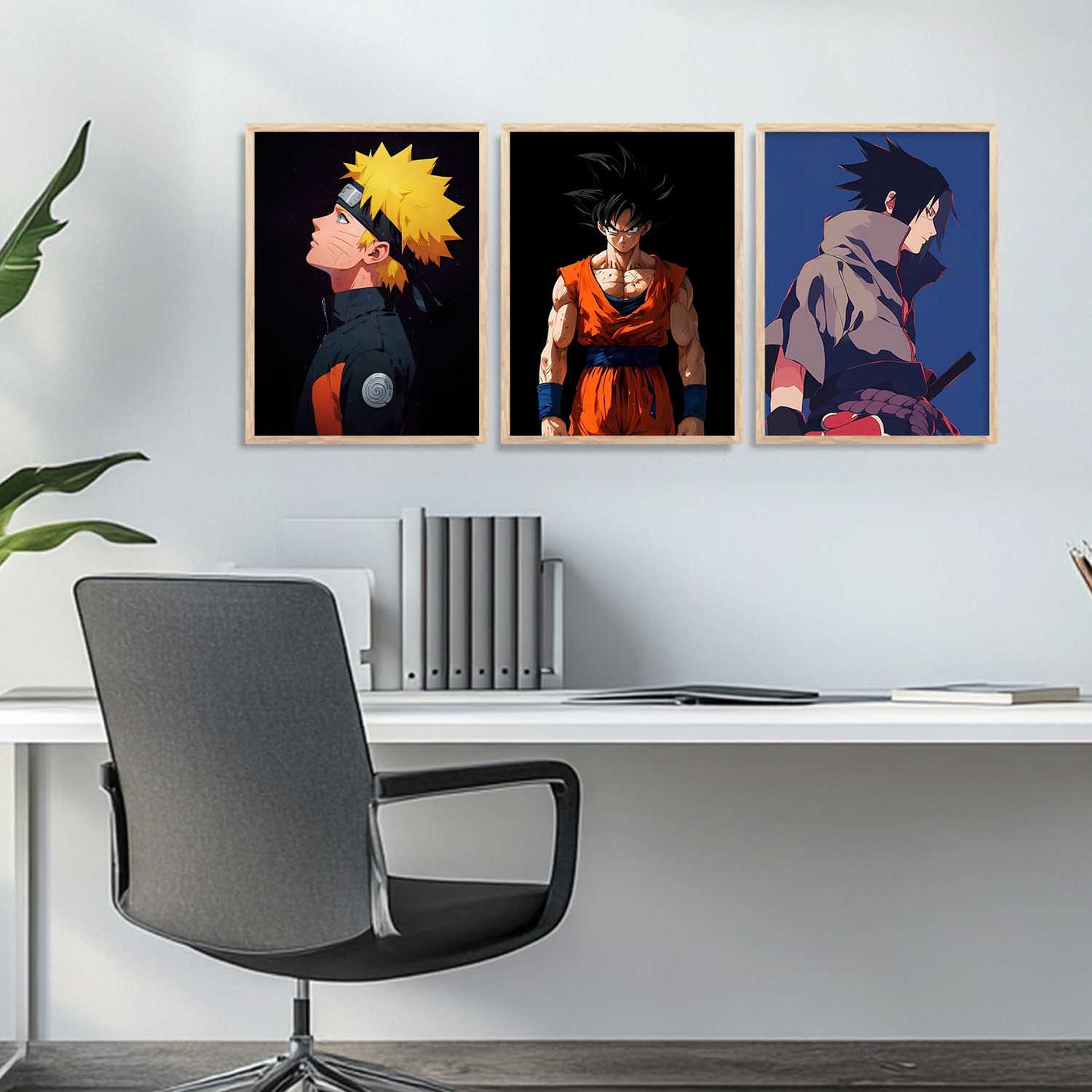 Japanese Aesthetic Anime Wall Art Paintings for Living Room Bedroom