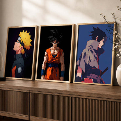 Japanese Aesthetic Anime Wall Art Paintings for Living Room Bedroom