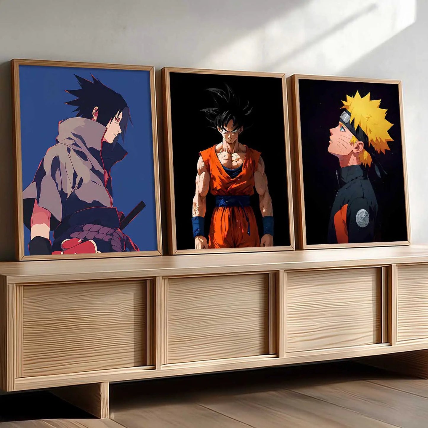 Japanese Aesthetic Anime Wall Art Paintings for Living Room Bedroom