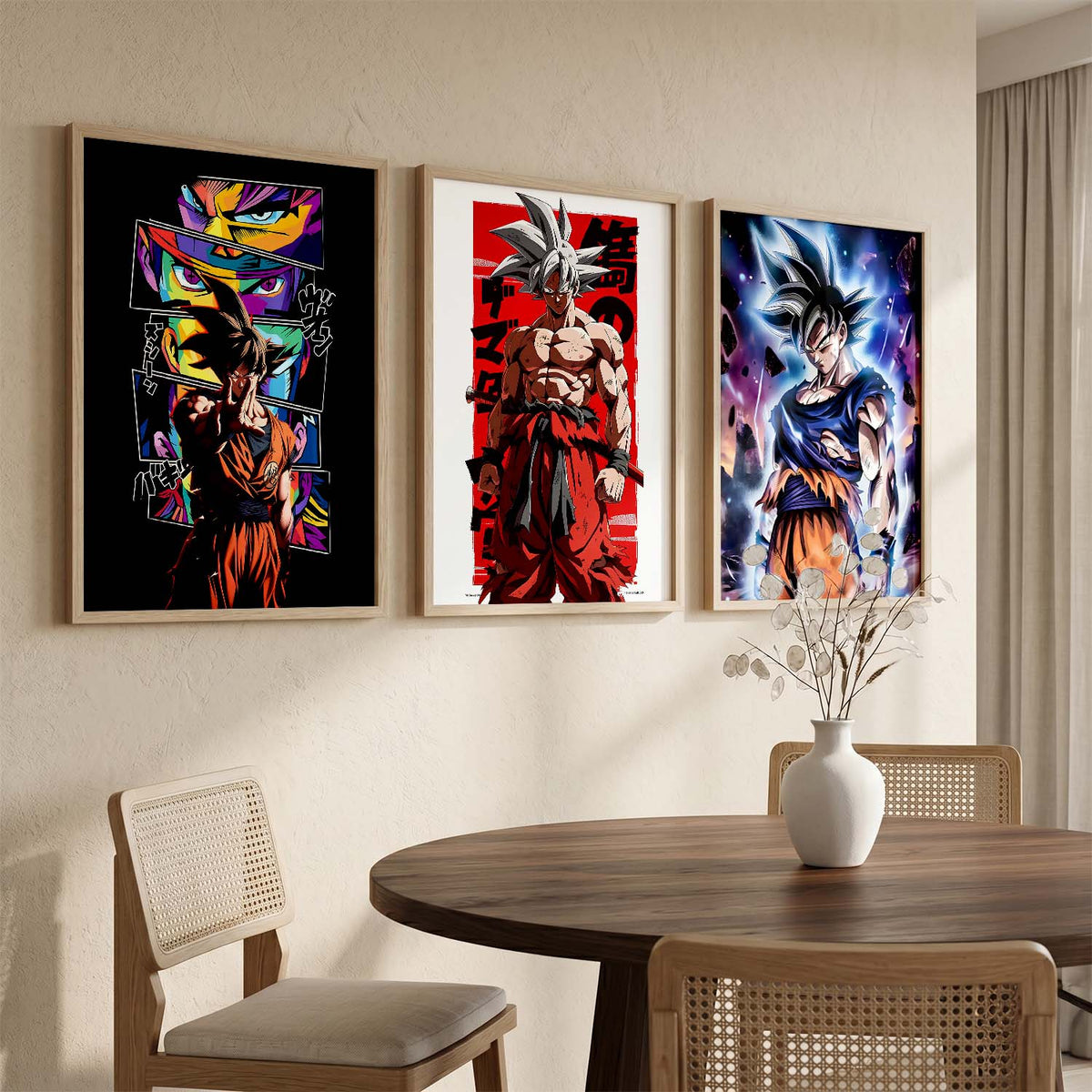 Japanese  Anime Wall Art Paintings for Living Room Bedroom