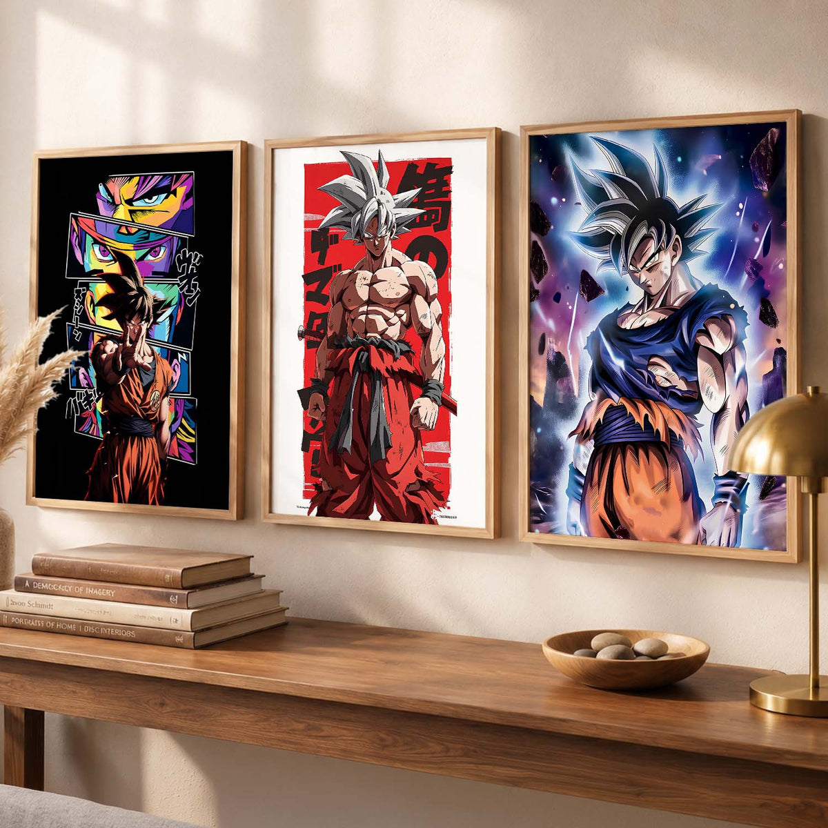 Japanese  Anime Wall Art Paintings for Living Room Bedroom