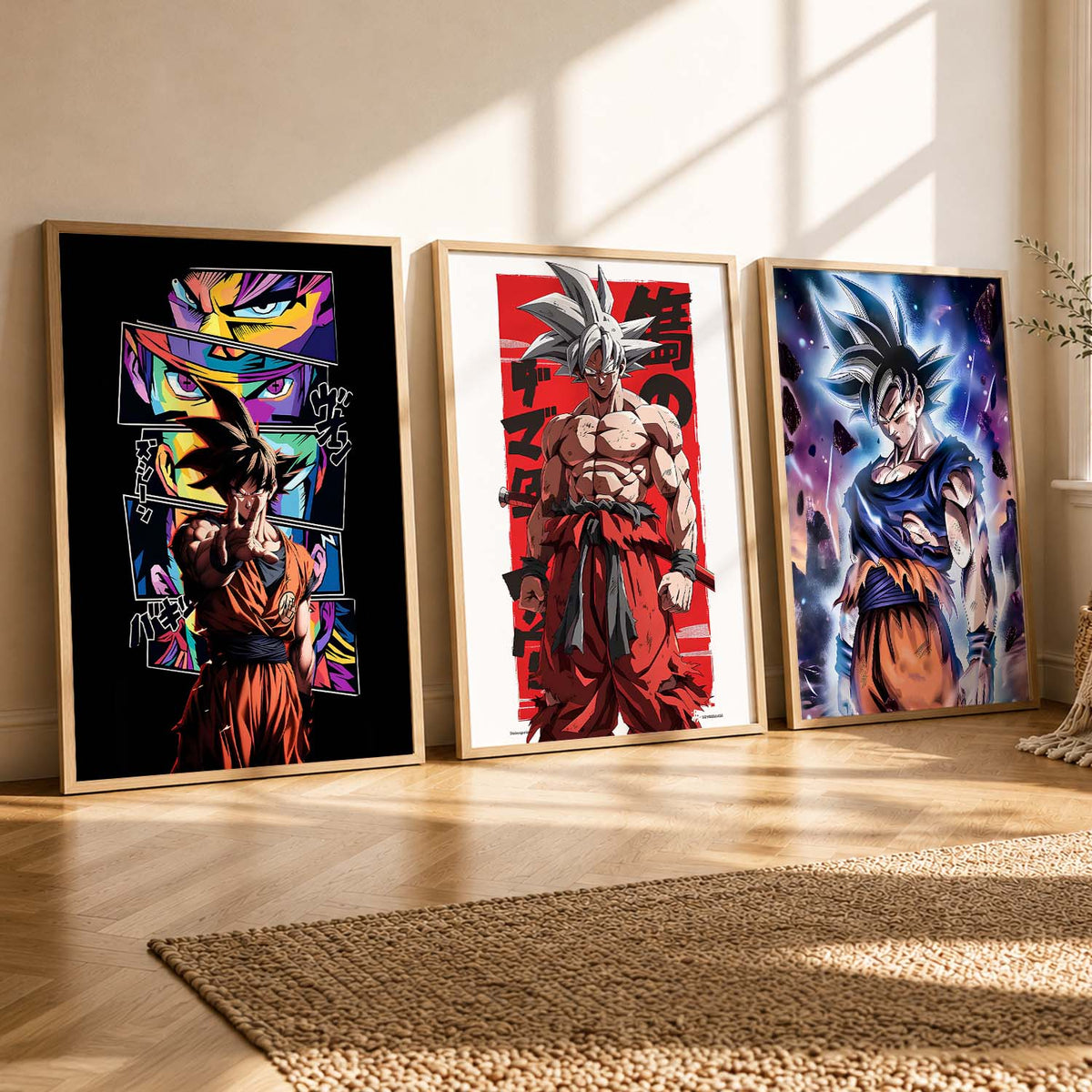 Japanese  Anime Wall Art Paintings for Living Room Bedroom