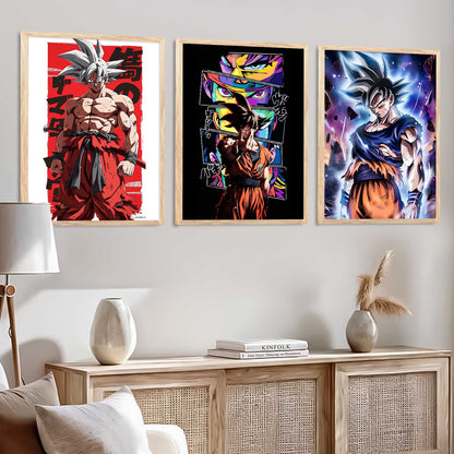 Japanese  Anime Wall Art Paintings for Living Room Bedroom