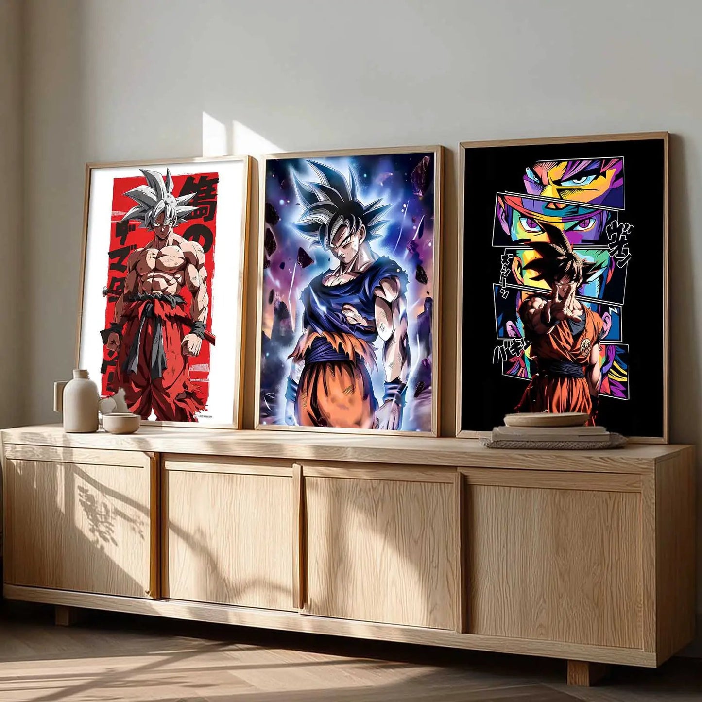 Japanese  Anime Wall Art Paintings for Living Room Bedroom