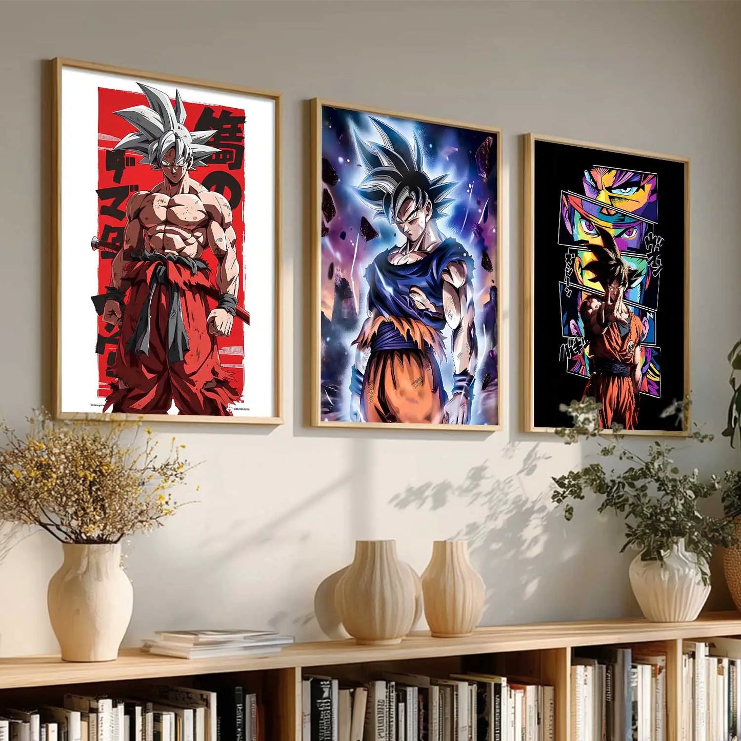 Japanese  Anime Wall Art Paintings for Living Room Bedroom