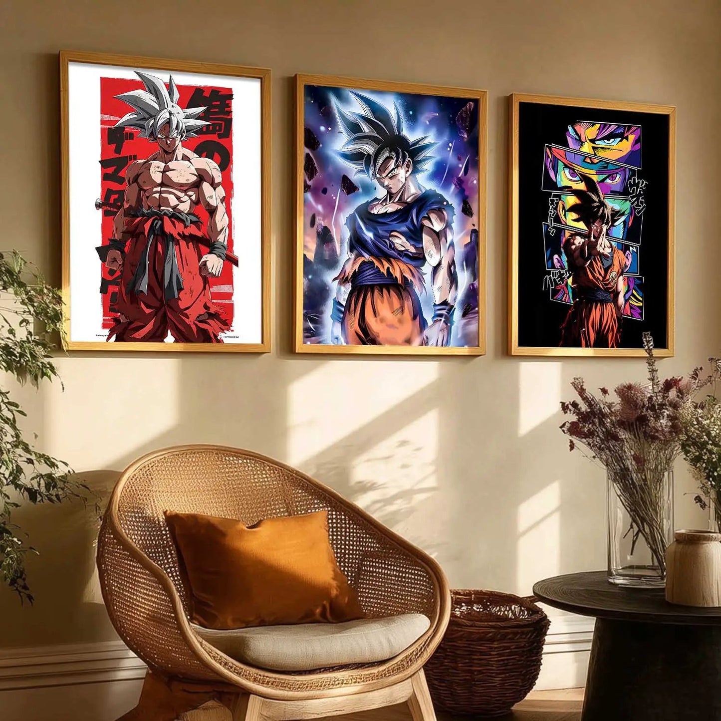 Japanese  Anime Wall Art Paintings for Living Room Bedroom