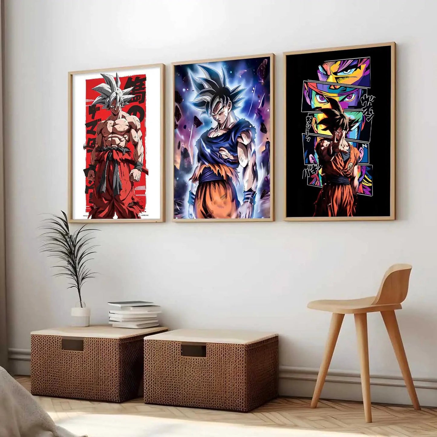Japanese  Anime Wall Art Paintings for Living Room Bedroom