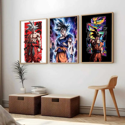 Japanese  Anime Wall Art Paintings for Living Room Bedroom