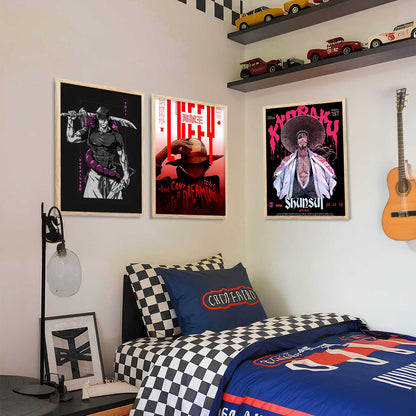 Japanese  Anime Wall Art Paintings for Living Room Bedroom