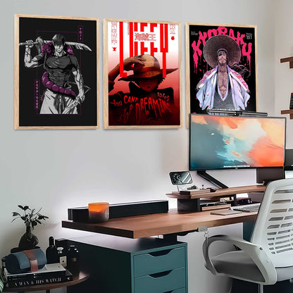 Japanese  Anime Wall Art Paintings for Living Room Bedroom