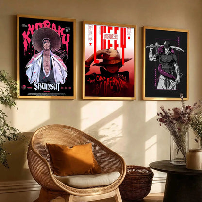 Japanese  Anime Wall Art Paintings for Living Room Bedroom