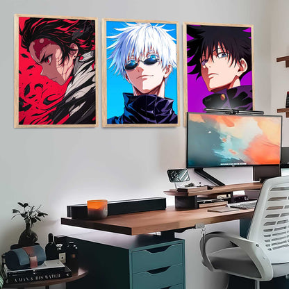 Japanese  Anime Wall Art Paintings for Living Room Bedroom