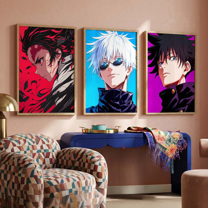 Japanese  Anime Wall Art Paintings for Living Room Bedroom