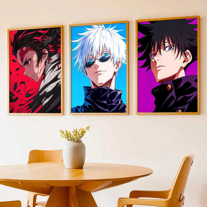 Japanese  Anime Wall Art Paintings for Living Room Bedroom