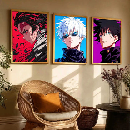 Japanese  Anime Wall Art Paintings for Living Room Bedroom