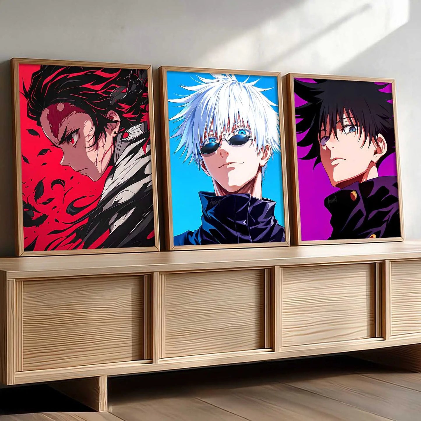 Japanese  Anime Wall Art Paintings for Living Room Bedroom