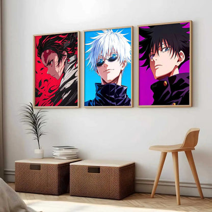 Japanese  Anime Wall Art Paintings for Living Room Bedroom