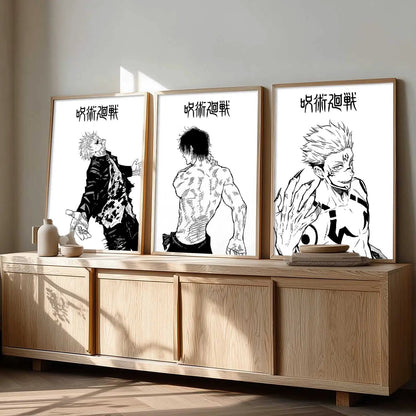 Japanese  Anime Wall Art Paintings for Living Room Bedroom