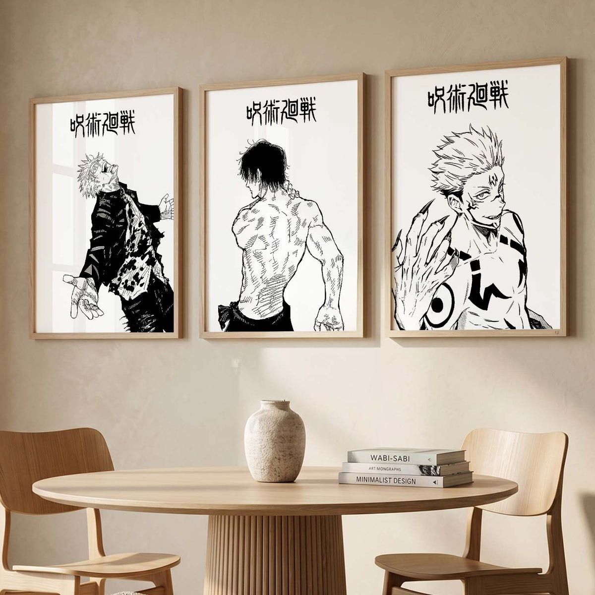 Japanese  Anime Wall Art Paintings for Living Room Bedroom
