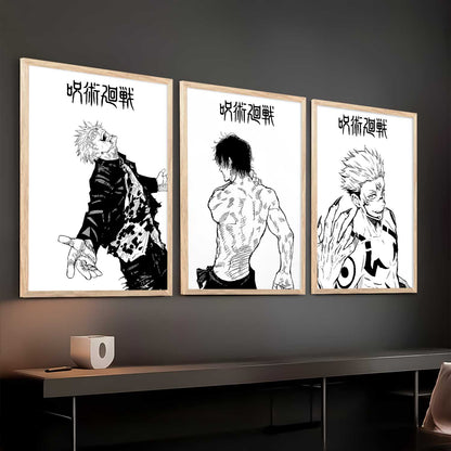 Japanese  Anime Wall Art Paintings for Living Room Bedroom