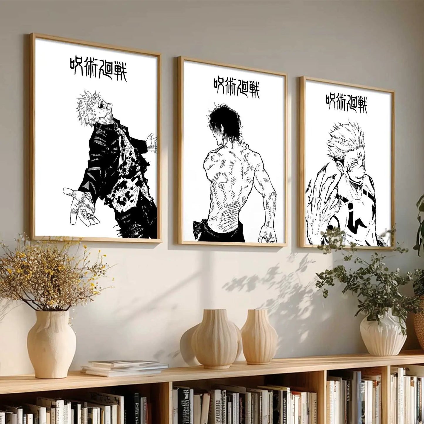 Japanese  Anime Wall Art Paintings for Living Room Bedroom