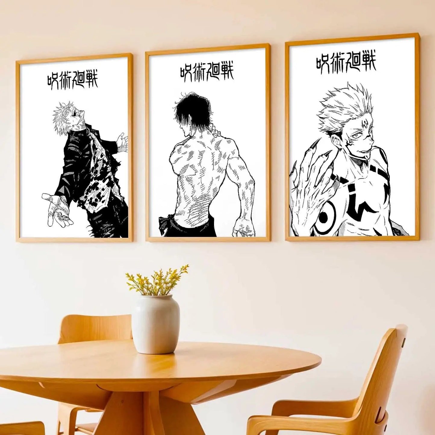 Japanese  Anime Wall Art Paintings for Living Room Bedroom