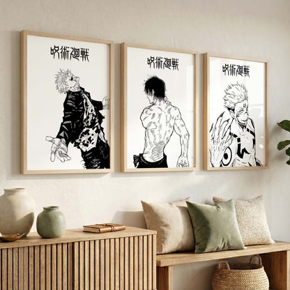 Japanese  Anime Wall Art Paintings for Living Room Bedroom