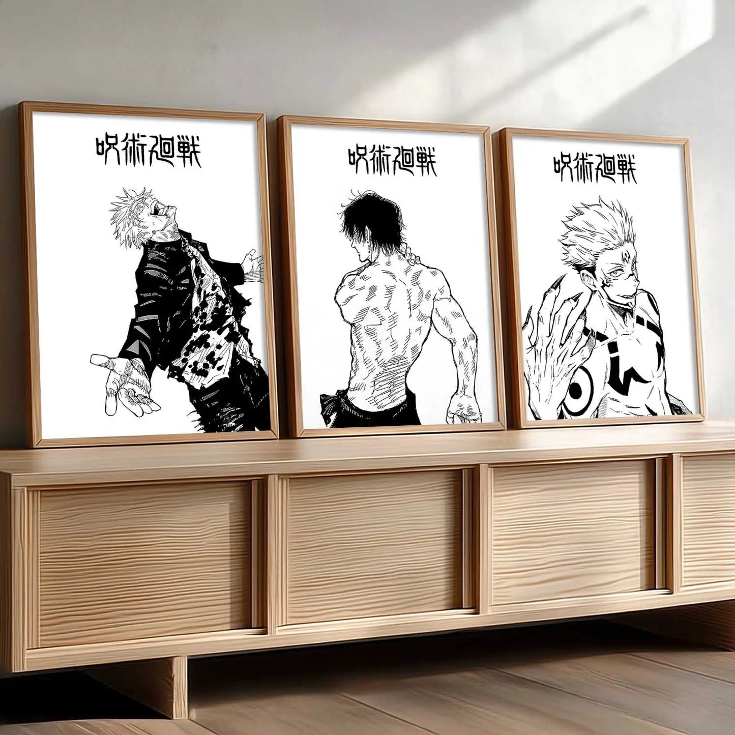 Japanese  Anime Wall Art Paintings for Living Room Bedroom