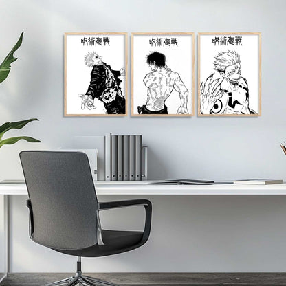 Japanese  Anime Wall Art Paintings for Living Room Bedroom