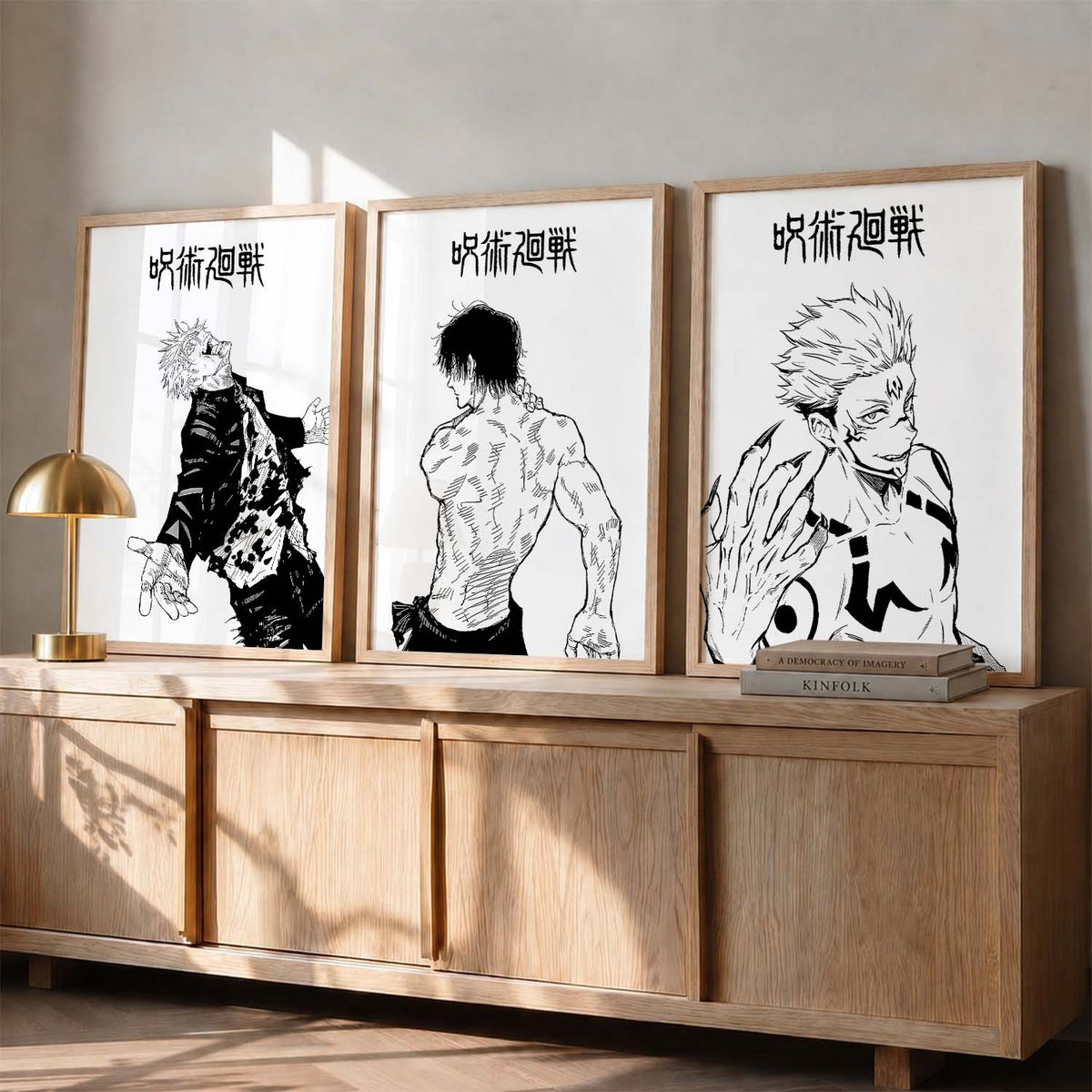Japanese  Anime Wall Art Paintings for Living Room Bedroom