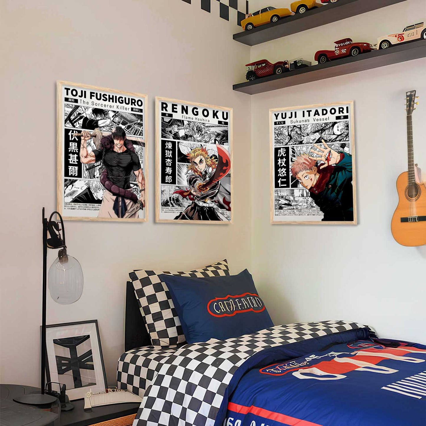 Japanese Anime Wall Art Paintings for Living Room Bedroom