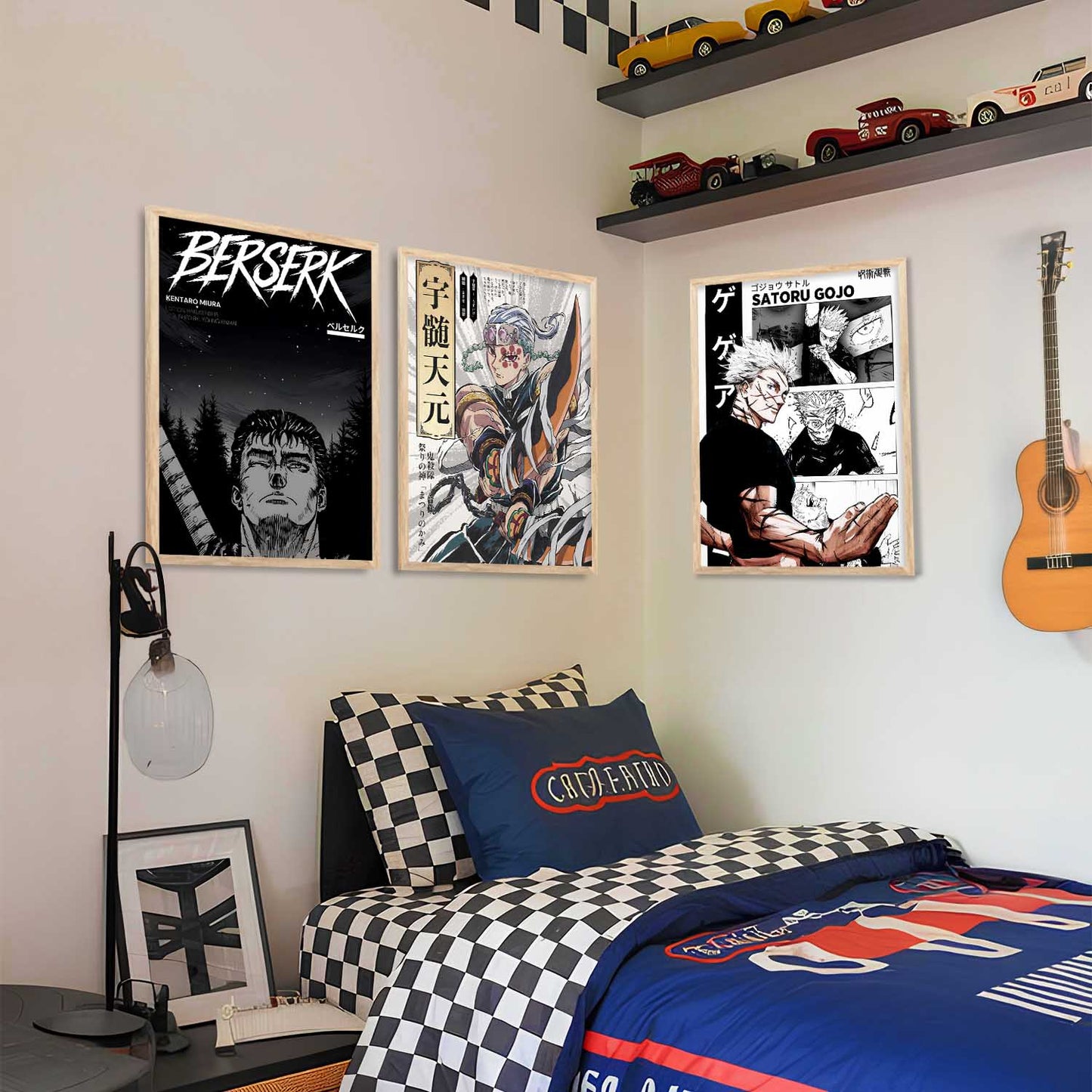 Aesthetic Japanese Anime Wall Art Paintings for Living Room Bedroom