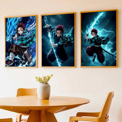 Japanese Anime Wall Art Paintings for Living Room Bedroom