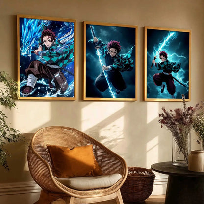 Japanese Anime Wall Art Paintings for Living Room Bedroom