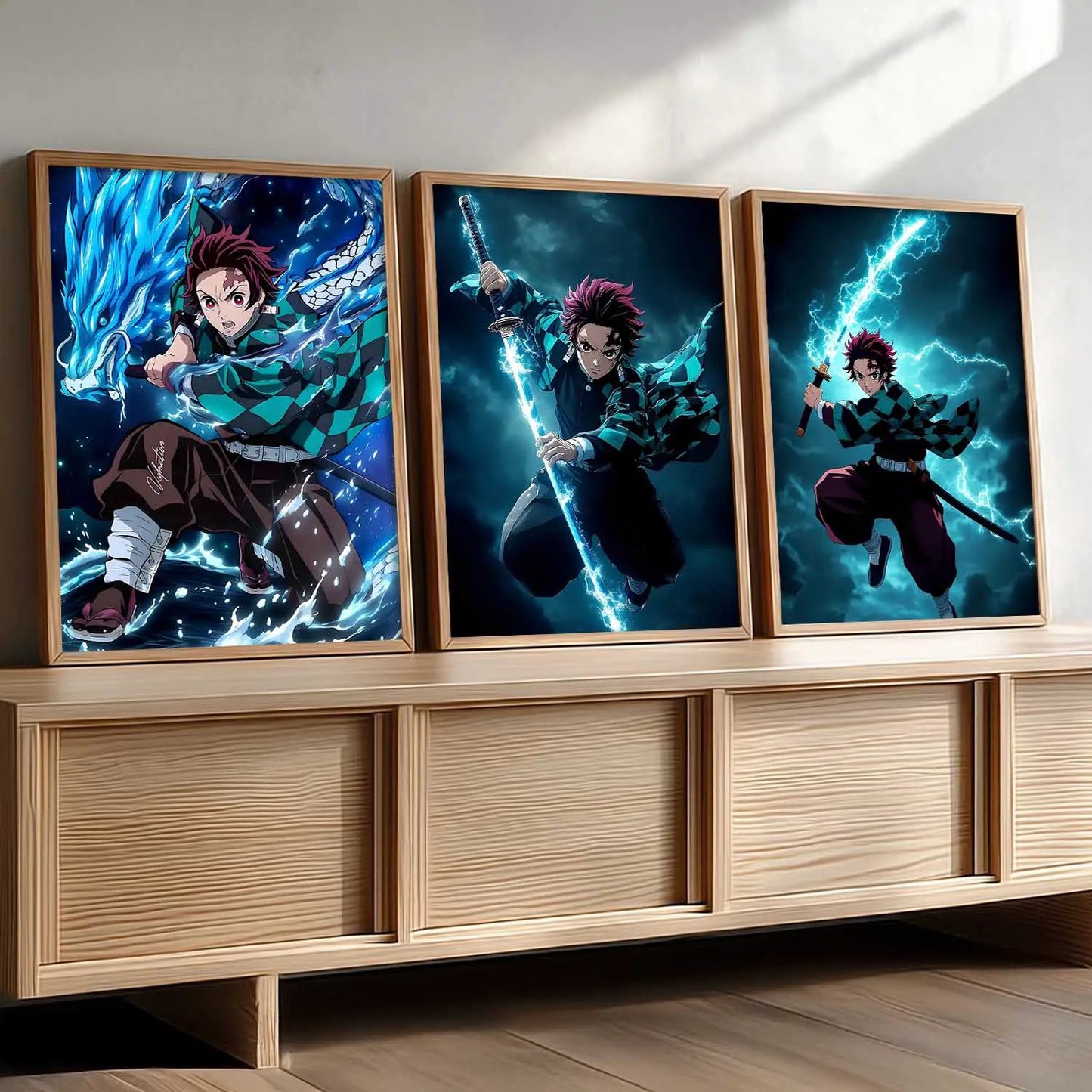 Japanese Anime Wall Art Paintings for Living Room Bedroom