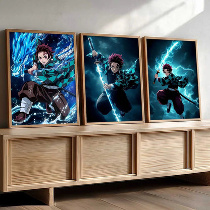 Japanese Anime Wall Art Paintings for Living Room Bedroom