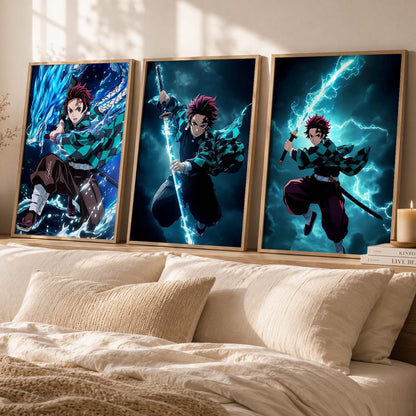 Japanese Anime Wall Art Paintings for Living Room Bedroom