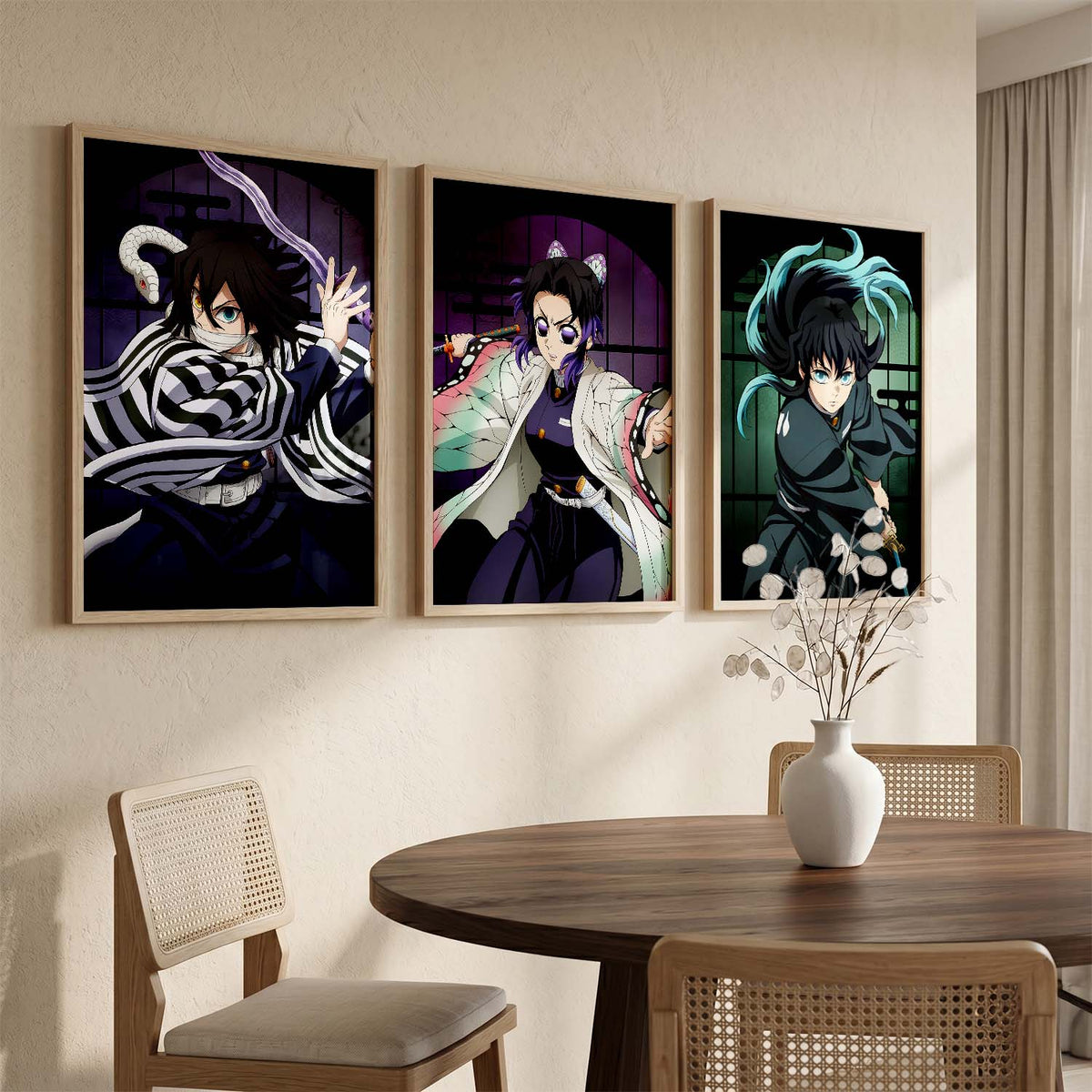 Japanese Anime Wall Art Paintings for Living Room Bedroom