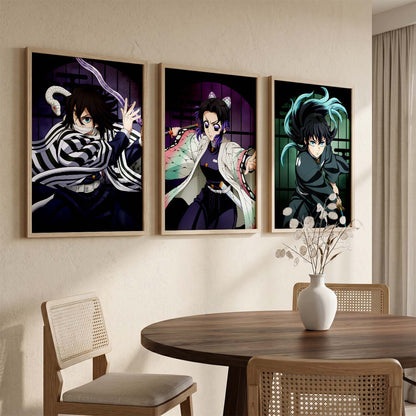 Japanese Anime Wall Art Paintings for Living Room Bedroom