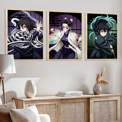 Japanese Anime Wall Art Paintings for Living Room Bedroom