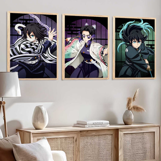 Japanese Anime Wall Art Paintings for Living Room Bedroom