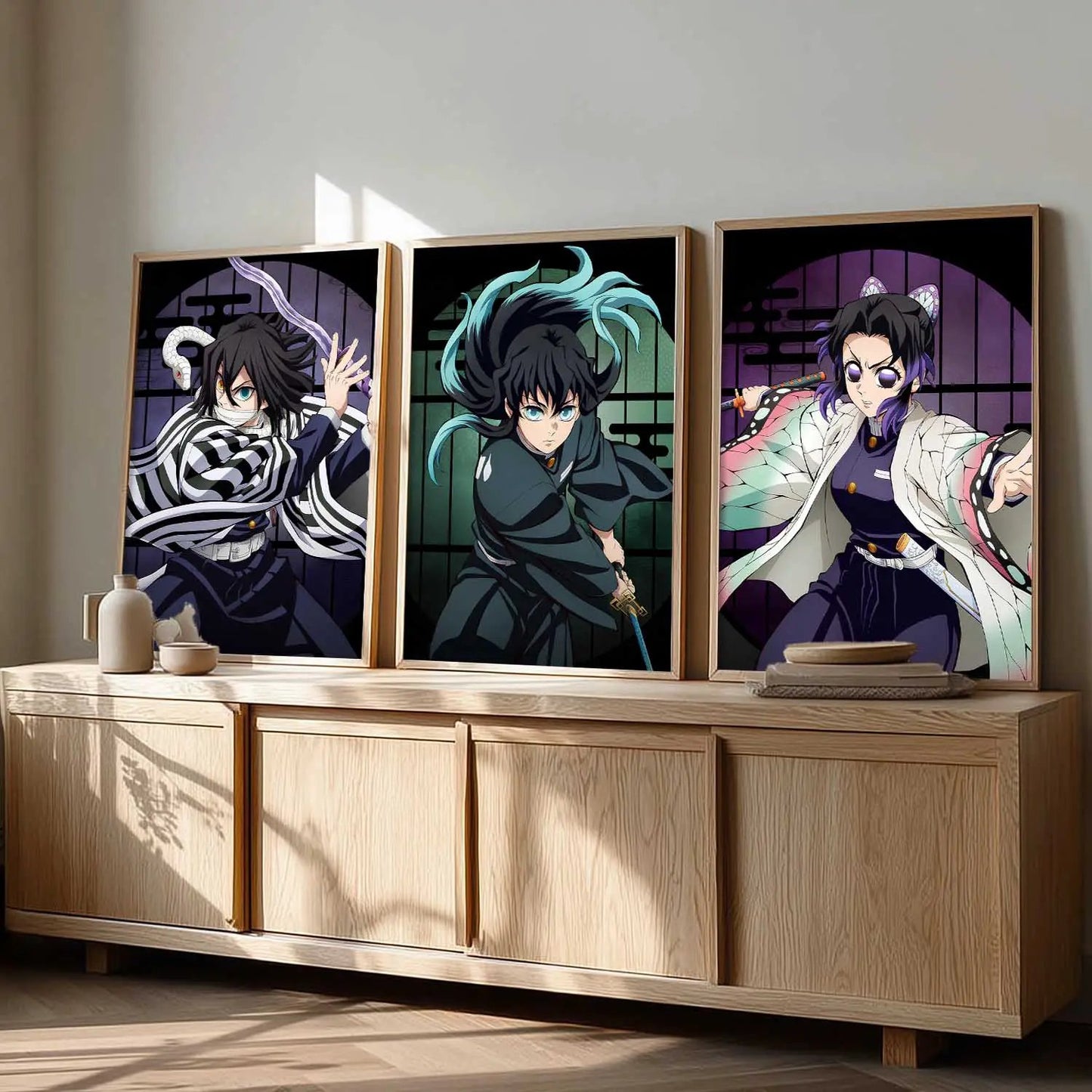 Japanese Anime Wall Art Paintings for Living Room Bedroom