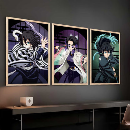 Japanese Anime Wall Art Paintings for Living Room Bedroom