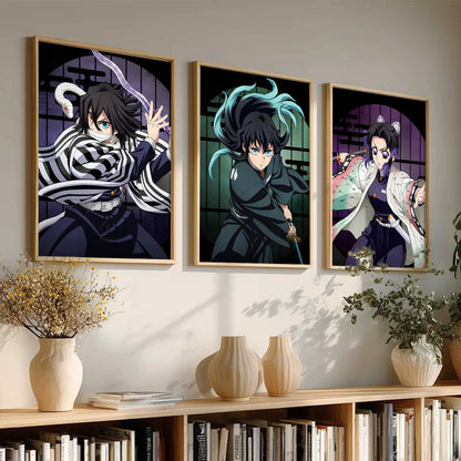 Japanese Anime Wall Art Paintings for Living Room Bedroom