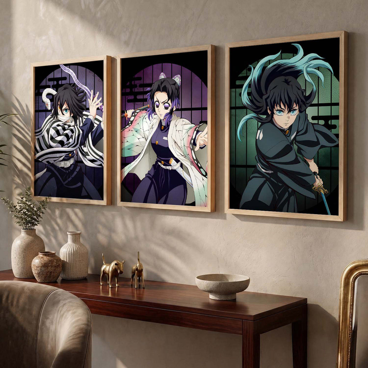 Japanese Anime Wall Art Paintings for Living Room Bedroom