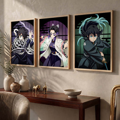 Japanese Anime Wall Art Paintings for Living Room Bedroom
