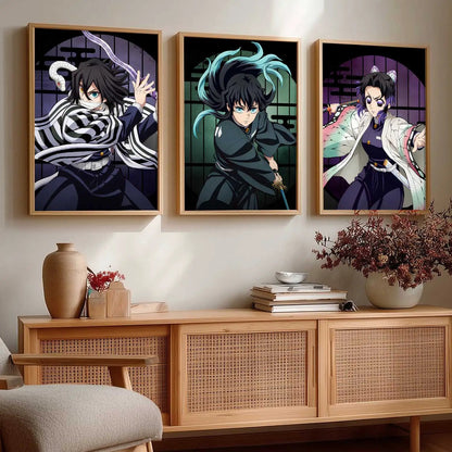 Japanese Anime Wall Art Paintings for Living Room Bedroom