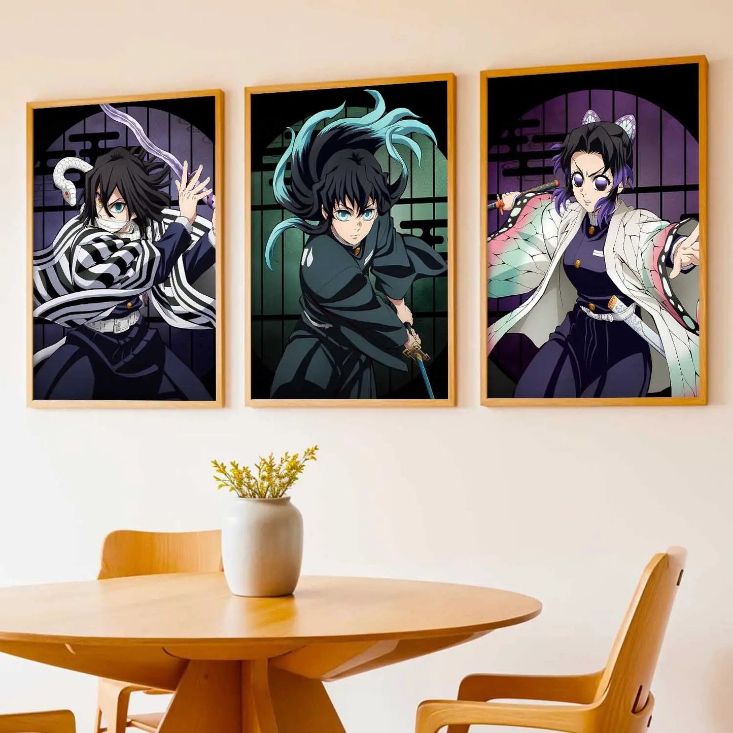 Japanese Anime Wall Art Paintings for Living Room Bedroom