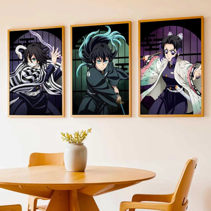 Japanese Anime Wall Art Paintings for Living Room Bedroom